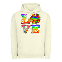 Pigment Pistachio love and sunflower Urban Hoodie - HRA Design Shop