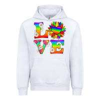 White love and sunflower Urban Hoodie - HRA Design Shop