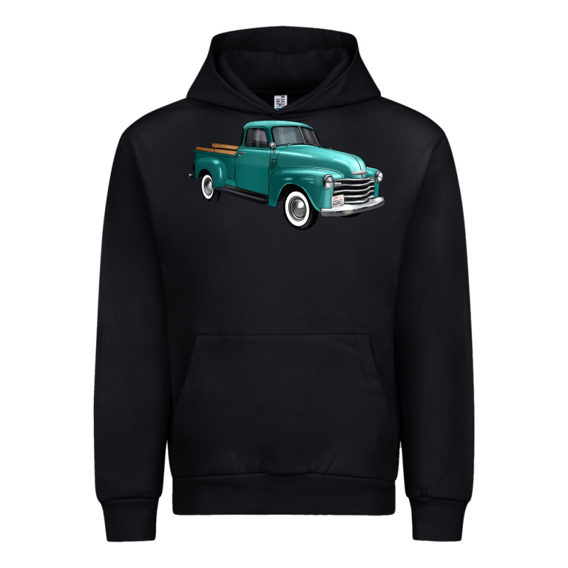 Western Truck Right 34 View Urban Hoodie by FaDigitalArtStudio | Teevron