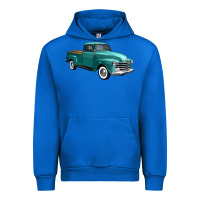 Cobalt western truck right 34 view Urban Hoodie - FaDigitalArtStudio