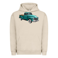 Pigment French Oak western truck right 34 view Urban Hoodie - FaDigitalArtStudio