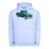 Pigment Grape Ice western truck right 34 view Urban Hoodie - FaDigitalArtStudio