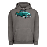 Pigment Tornado western truck right 34 view Urban Hoodie - FaDigitalArtStudio