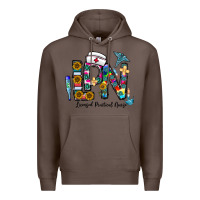 Coffee lpn licensed practial nurse Premium Hoodie - CowhideDigitalArt