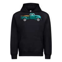 Black western truck right side view Urban Hoodie - FaDigitalArtStudio