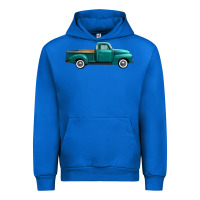 Cobalt western truck right side view Urban Hoodie - FaDigitalArtStudio
