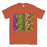Copper Mardi Gras Brushstrokes Classic Tee - BundleAndBundleShop
