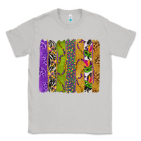 Moon Dust Mardi Gras Brushstrokes Classic Tee - BundleAndBundleShop
