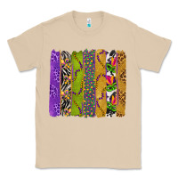 Mushroom Mardi Gras Brushstrokes Classic Tee - BundleAndBundleShop