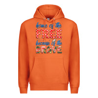 Carrot home of the free because of the brave Premium Hoodie - HRA Design Shop