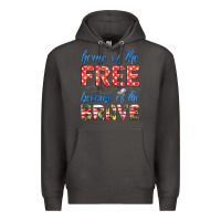 Smoke home of the free because of the brave Premium Hoodie - HRA Design Shop
