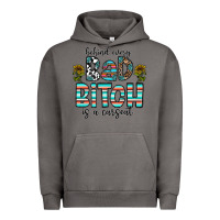 Pigment Tornado Behind Every Bad Bitch is a Carseat Urban Hoodie - CowhideDigitalArt