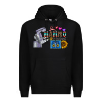 Black mammo technologist Premium Hoodie - CowhideDigitalArt
