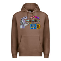 Chestnut mammo technologist Premium Hoodie - CowhideDigitalArt