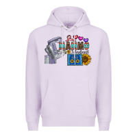 Lilac mammo technologist Premium Hoodie - CowhideDigitalArt