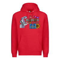 Red mammo technologist Premium Hoodie - CowhideDigitalArt