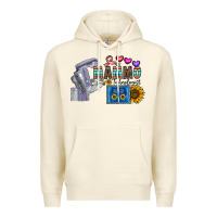 Sandshell mammo technologist Premium Hoodie - CowhideDigitalArt