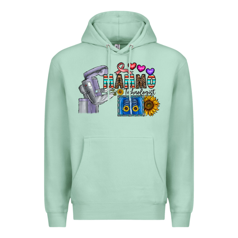 Mammo Technologist Premium Hoodie by CowhideDigitalArt | Teevron