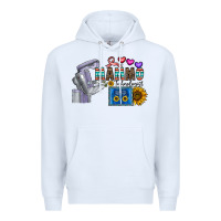 White mammo technologist Premium Hoodie - CowhideDigitalArt