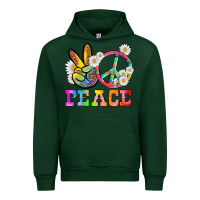 Forest Green lgbtq peace and sembols Urban Hoodie - HRA Design Shop