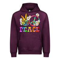 Mauve Wine lgbtq peace and sembols Urban Hoodie - HRA Design Shop