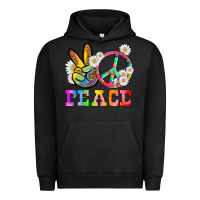 Pigment Black lgbtq peace and sembols Urban Hoodie - HRA Design Shop