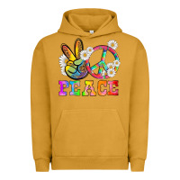 Pigment Peanut Butter lgbtq peace and sembols Urban Hoodie - HRA Design Shop