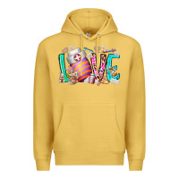 Antique Gold love easter day nurse Premium Hoodie - RacoonDesign