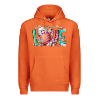 Carrot love easter day nurse Premium Hoodie - RacoonDesign