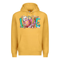 Mustard love easter day nurse Premium Hoodie - RacoonDesign