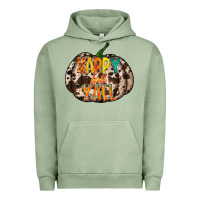 Pigment Oil Green happy fall yall Urban Hoodie - RacoonDesign