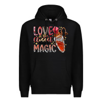 Black love is the closet thing to magic Premium Hoodie - RacoonDesign