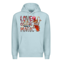Blue Mist love is the closet thing to magic Premium Hoodie - RacoonDesign