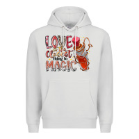Dove Grey love is the closet thing to magic Premium Hoodie - RacoonDesign