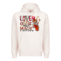 Pale Pink love is the closet thing to magic Premium Hoodie - RacoonDesign