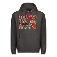 Smoke love is the closet thing to magic Premium Hoodie - RacoonDesign