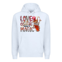White love is the closet thing to magic Premium Hoodie - RacoonDesign
