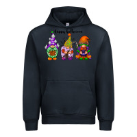 Navy happy halloween gnomes black Urban Hoodie - RacoonDesign