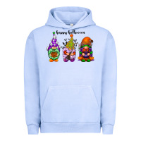 Pigment Grape Ice happy halloween gnomes black Urban Hoodie - RacoonDesign
