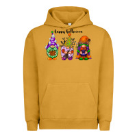 Pigment Peanut Butter happy halloween gnomes black Urban Hoodie - RacoonDesign