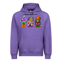 Tulip happy halloween gnomes black Urban Hoodie - RacoonDesign