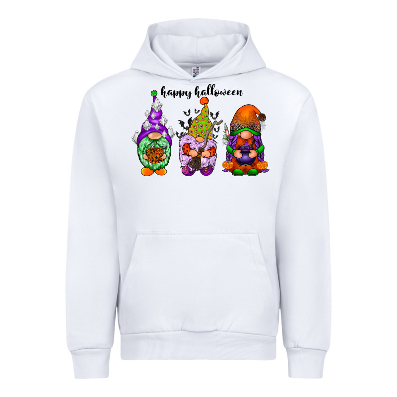 Happy Halloween Gnomes Black Urban Hoodie by RacoonDesign | Teevron