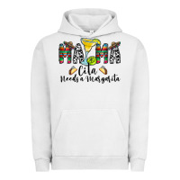 Pigment Lunar Rock Mama Cita Needs a Margarita Urban Hoodie - CowhideDigitalArt