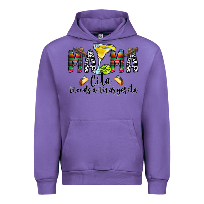 Mama Cita Needs A Margarita Urban Hoodie by CowhideDigitalArt | Teevron