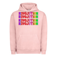 Pigment Salmon lgbtq revolution Urban Hoodie - HRA Design Shop