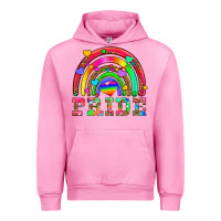 Fuchsia Pink lgbtq pride and rainbow Urban Hoodie - HRA Design Shop