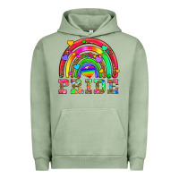 Pigment Oil Green lgbtq pride and rainbow Urban Hoodie - HRA Design Shop