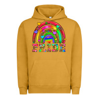 Pigment Peanut Butter lgbtq pride and rainbow Urban Hoodie - HRA Design Shop