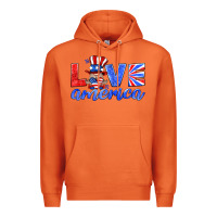 Carrot love america gnome Premium Hoodie - HRA Design Shop