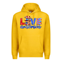 Lemon love america gnome Premium Hoodie - HRA Design Shop